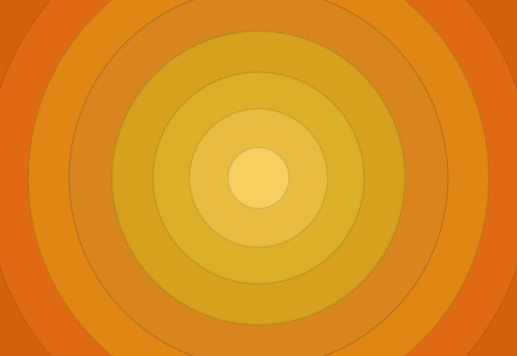 Fondo de dibujos animados amarillo y naranja
