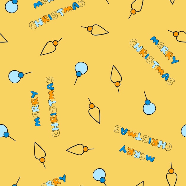 Fondo de dibujos de Navidad Navidad Xmas y Año Nuevo patrón sin costuras