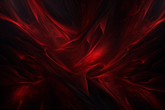 Fondo digital rojo oscuro abstracto con ondas