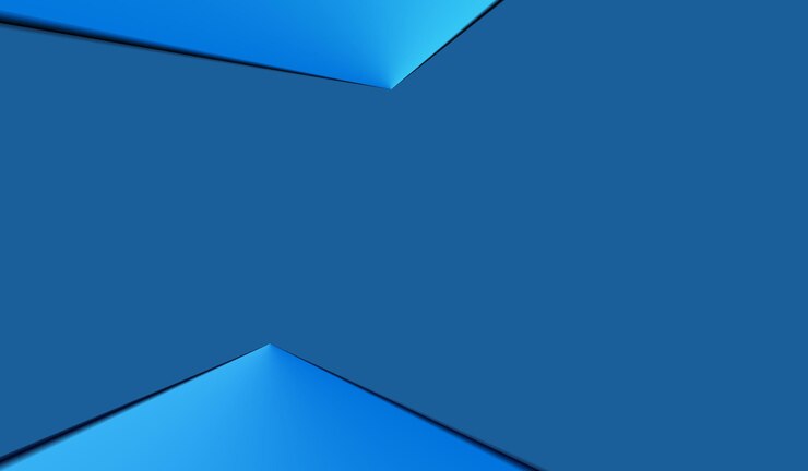 Foto fondo dinámico moderno tarjeta azul