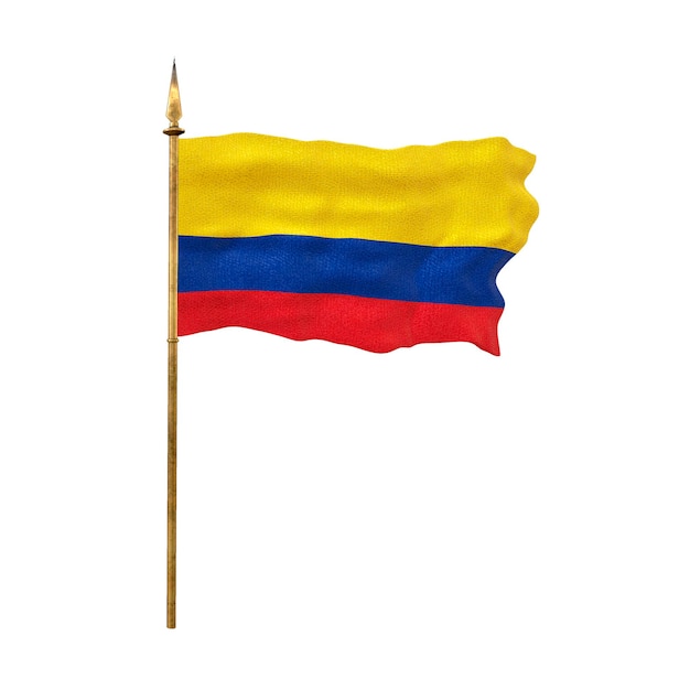 Fondo para diseñadores Día Nacional Bandera Nacional de Colombia