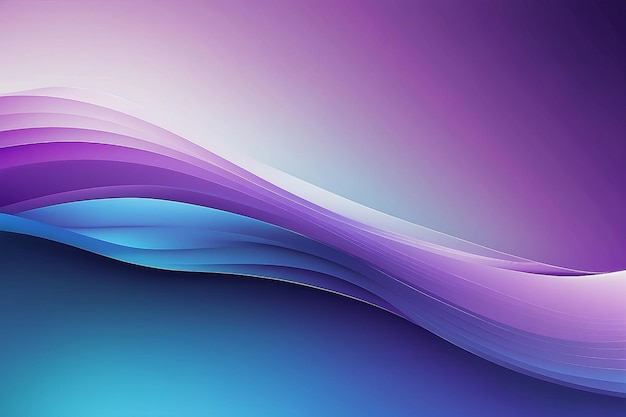 Fondo de diseño abstracto con gradiente azul y púrpura