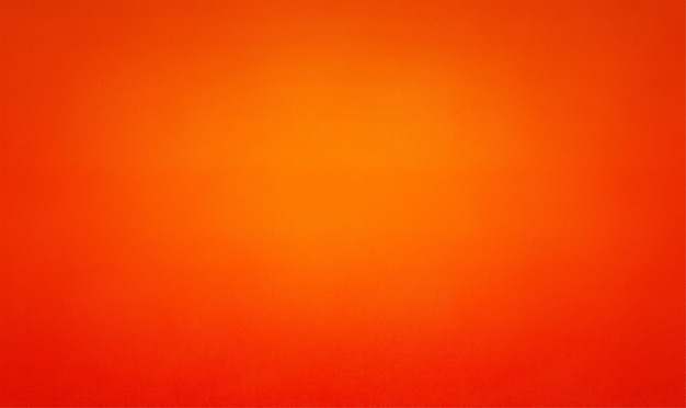 Fondo de diseño abstracto liso color naranja con degradado