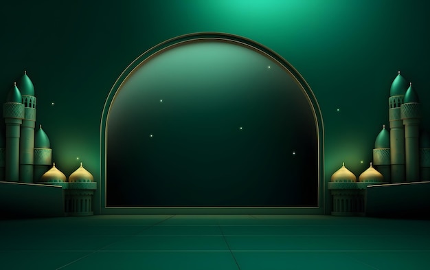 fondo de diseño de eid al adha islámico