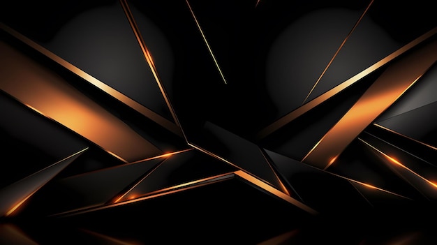 fondo diseño de lujo abstracto estandarte elegante moderno dorado gráfico forma ligera wallpa