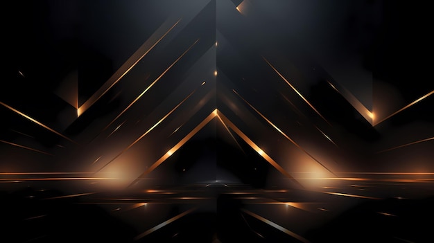 fondo diseño de lujo abstracto estandarte elegante moderno dorado gráfico forma ligera wallpa
