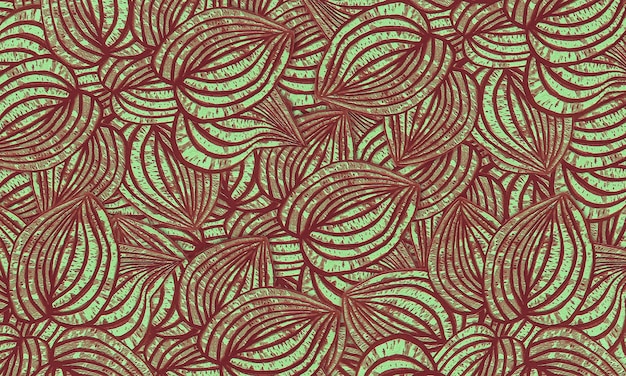 Fondo de diseño de papel tapiz de naturaleza de primavera abstracta de patrón de hojas tropicales marrones