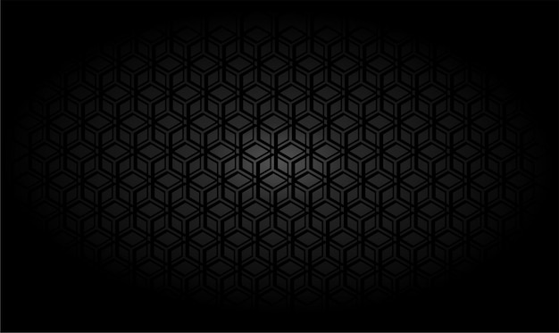 Fondo de diseño de patrones geométricos oscuros