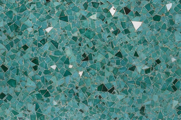 Foto fondo de diseño de piedra terrazzo azul y verde