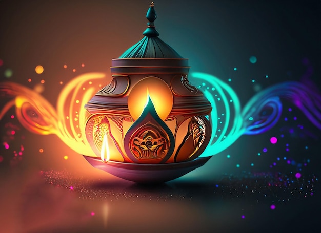 Fondo de Diwali