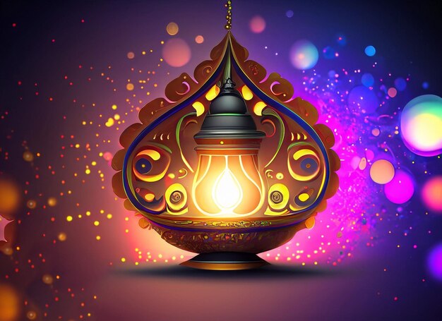 Foto fondo de diwali