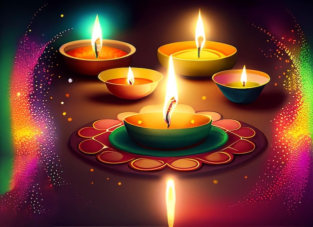 Fondo de Diwali