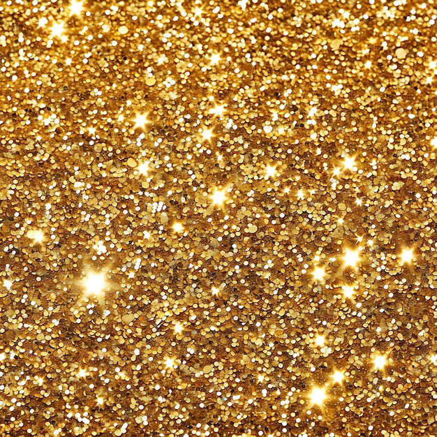 un fondo dorado con chispas y chispas