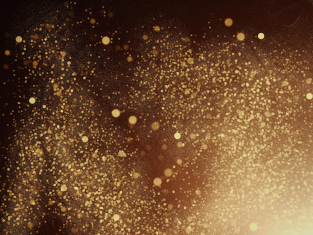 Fondo dorado creativo