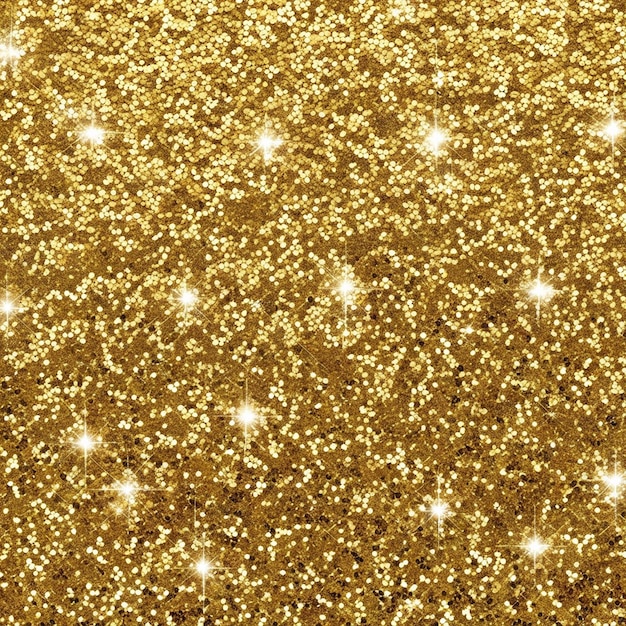 un fondo dorado con muchas estrellas