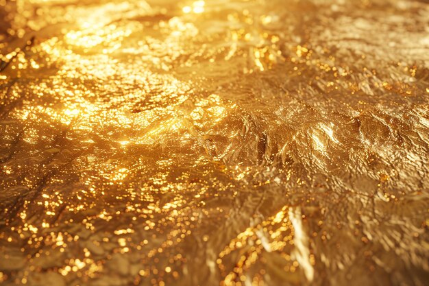 un fondo dorado con la palabra oro textura dorado arrugado dorado textura de papel dorado brillante textura de ba dorado