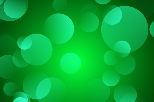 Fondo de efecto de iluminación de navidad verde