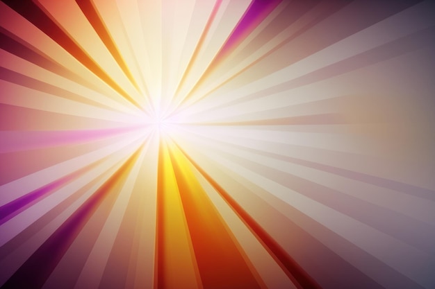 Fondo de efecto de luz wow multicolor de rayo de dios abstracto