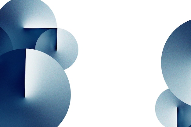 El fondo del elemento de diseño del patrón geométrico azul 3D