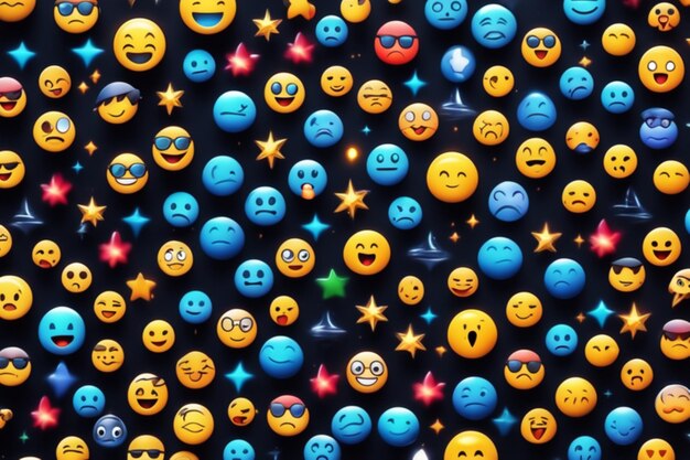 Foto el fondo del emoji hd