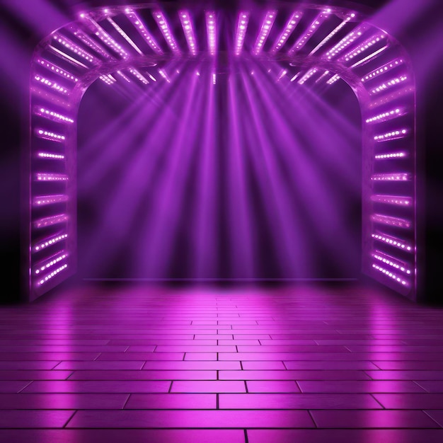 Fondo de escenario morado