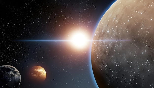 El fondo del espacio cósmico