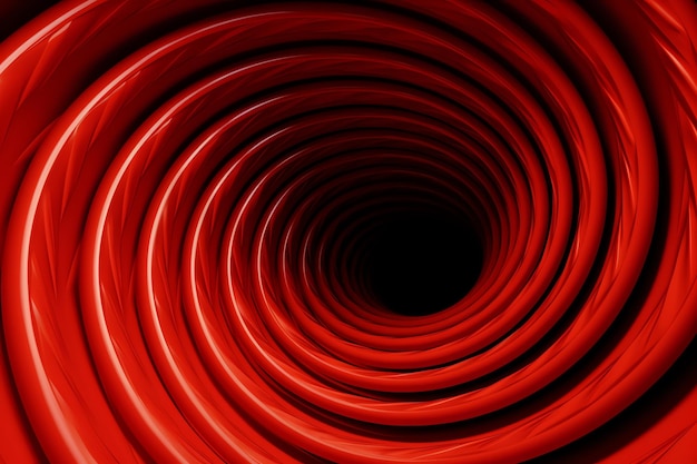 Un fondo espiral rojo