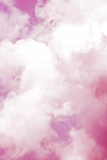 Foto fondo espiritual y natural de fantasía y cielo rosa de ensueño