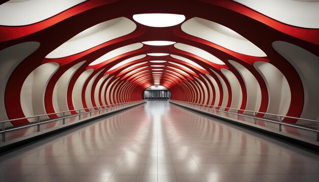 Fondo de la estación de tren