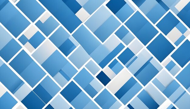 Foto fondo de estandarte cuadrado abstracto azul y blanco moderno