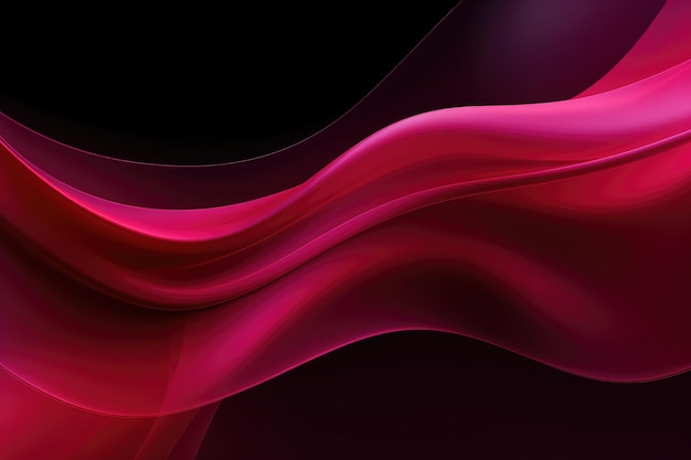 fondo del estandarte de ondas de color rosa oscuro