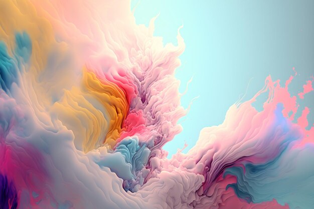 Foto fondo de estilo de efecto líquido multicolor abstracto