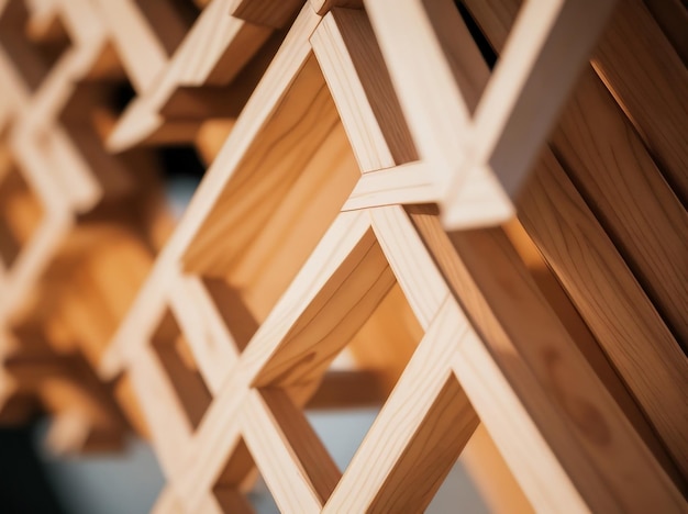 Foto fondo de estructura de madera en fotografía editorial 8k
