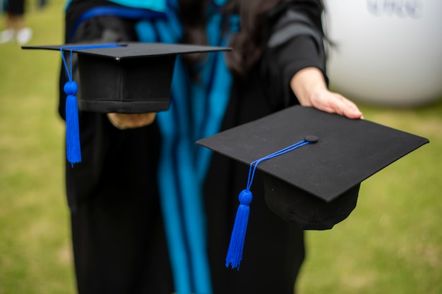 Fondo de estudiante universitario graduado