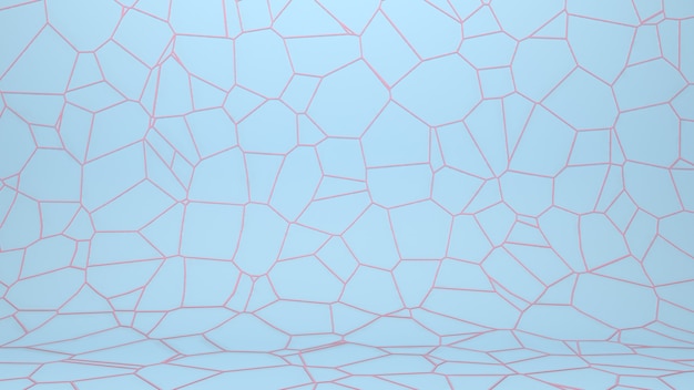 Fondo de estudio abstracto de render 3d