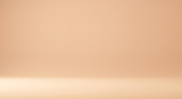El fondo del estudio de color melocotón