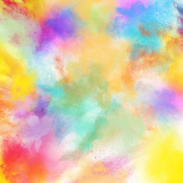 Foto fondo de explosión de colores de primavera