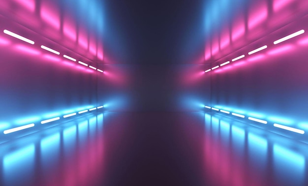 Fondo de exposición de renderizado 3D