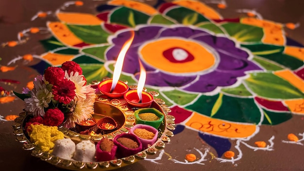 Fondo de feliz Diwali