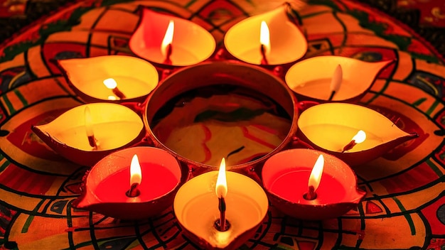 Fondo de feliz Diwali
