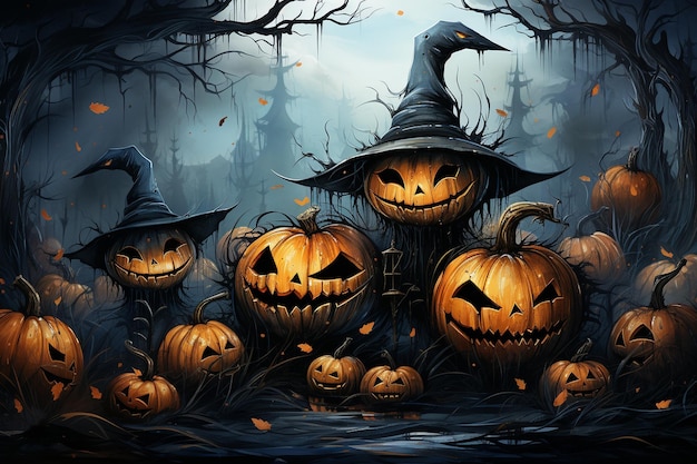 Fondo de feliz Halloween