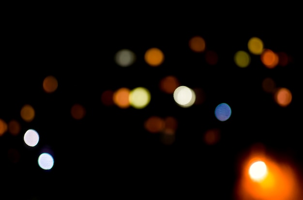 Fondo festivo, luces bokeh