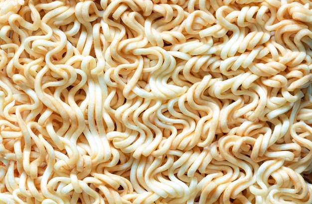 fondo de fideos secos macro, textura de fideos instantáneos para el fondo.