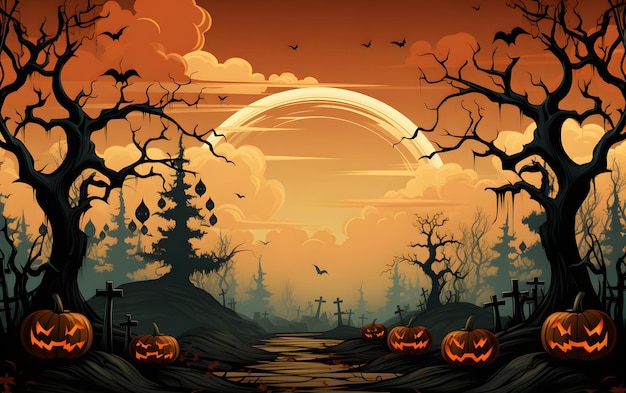 El fondo de la fiesta de Halloween