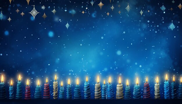 Fondo de fiesta judía de Hanukkah