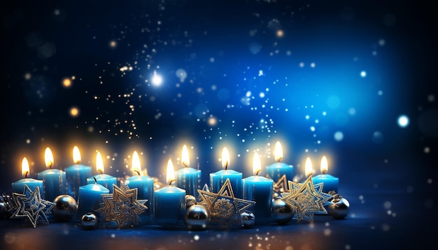 Fondo de fiesta judía de Hanukkah