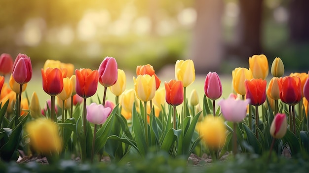 El fondo de la flor del jardín de la naturaleza es simple