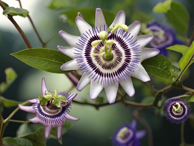 Foto el fondo de la flor de primavera