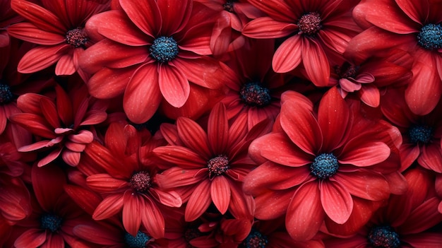 Fondo de la flor roja