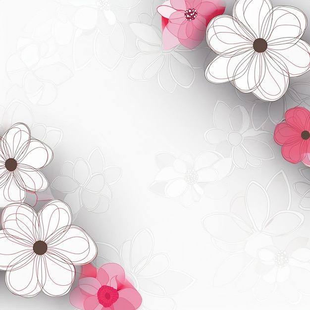 El fondo de la flor